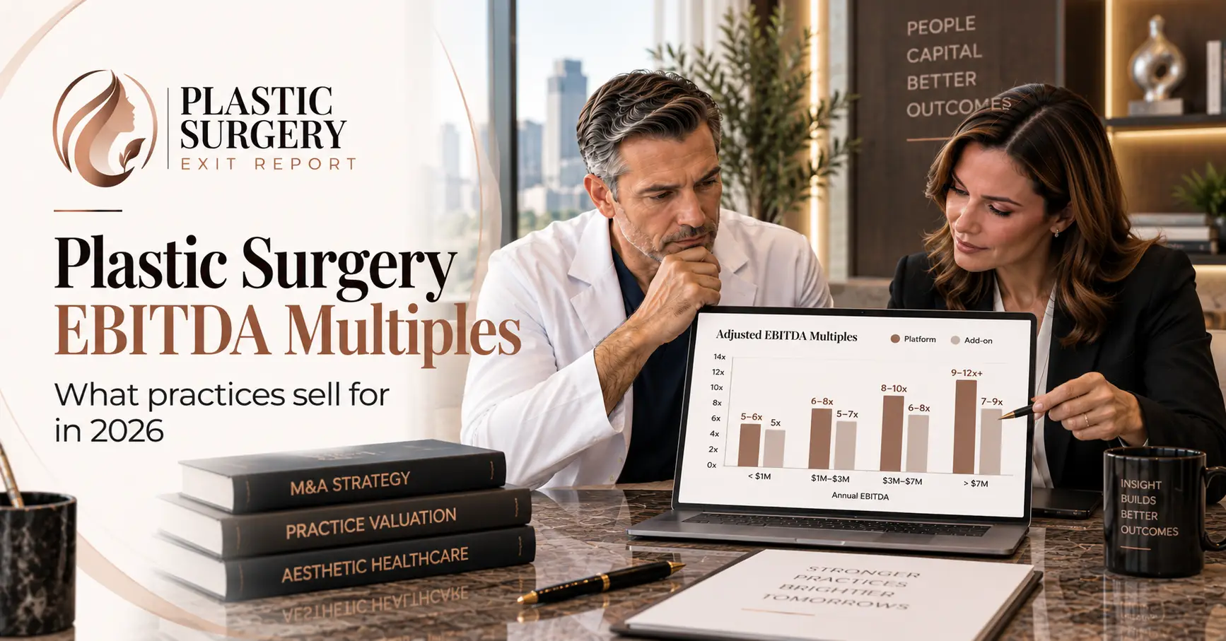 Plastic Surgery Practice EBITDA Multiples: What Practices Sell For in 2026