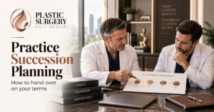 Plastic Surgery Practice Succession Planning: How to Hand Over on Your Terms