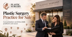 Plastic Surgery Practice for Sale: Consolidation and the 2026 Platform Exit Wave
